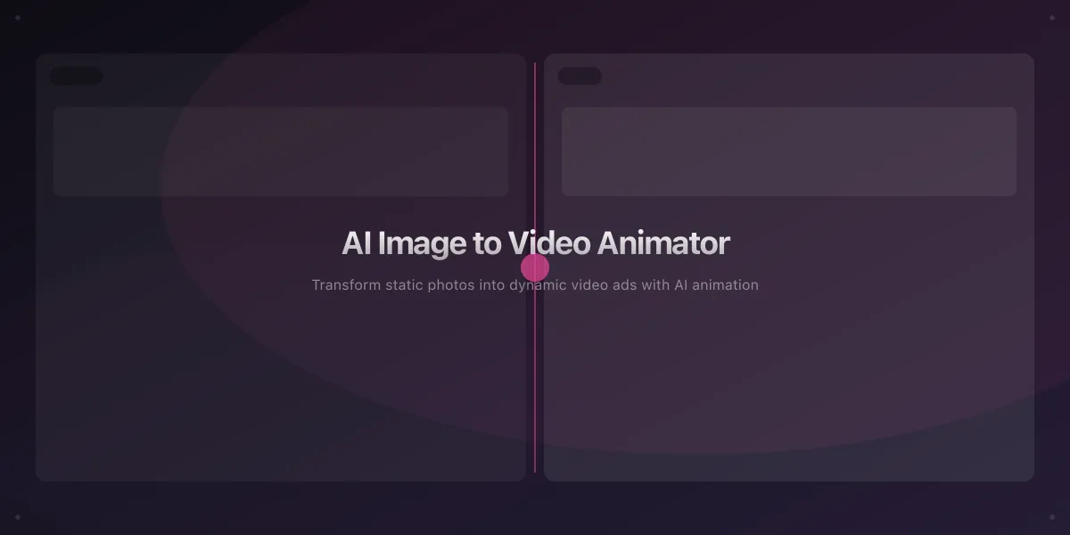 AI image to video animator - transform photos into dynamic videos